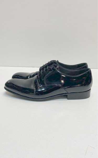 Unbranded Lanvin Patent Leather Derby Shoes Black 