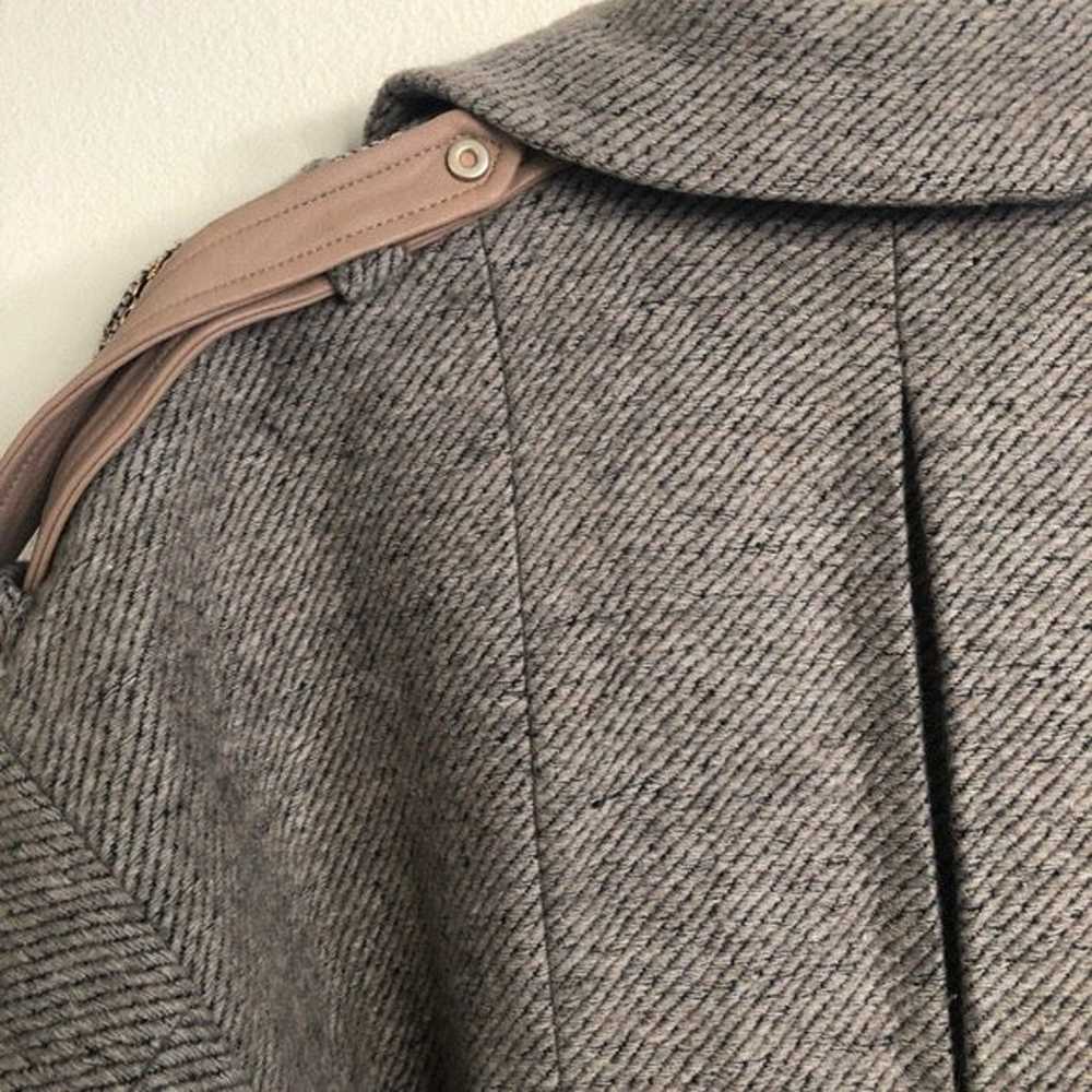MATTHEW WILLIAMSON Oversized Jacquard Belted Wool… - image 7