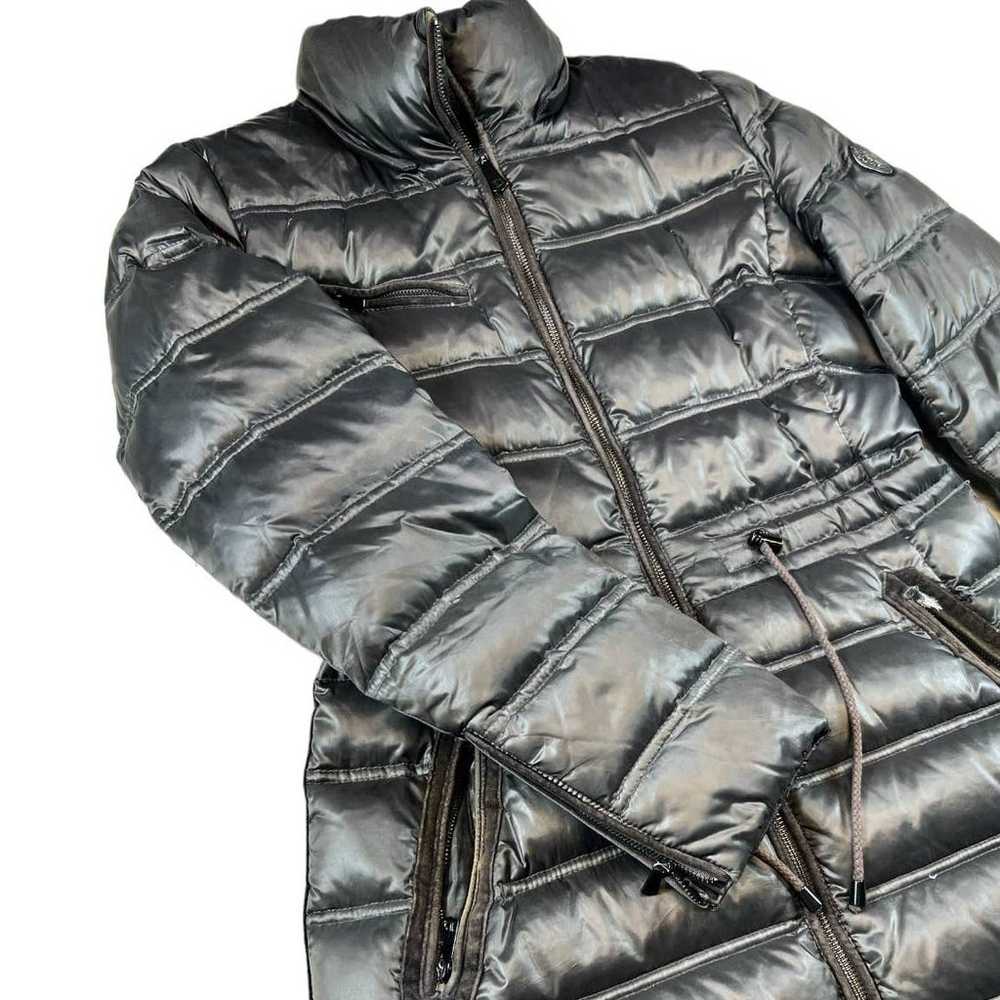 Dawn Levy Down Winter Gray Puffer Size S - image 5