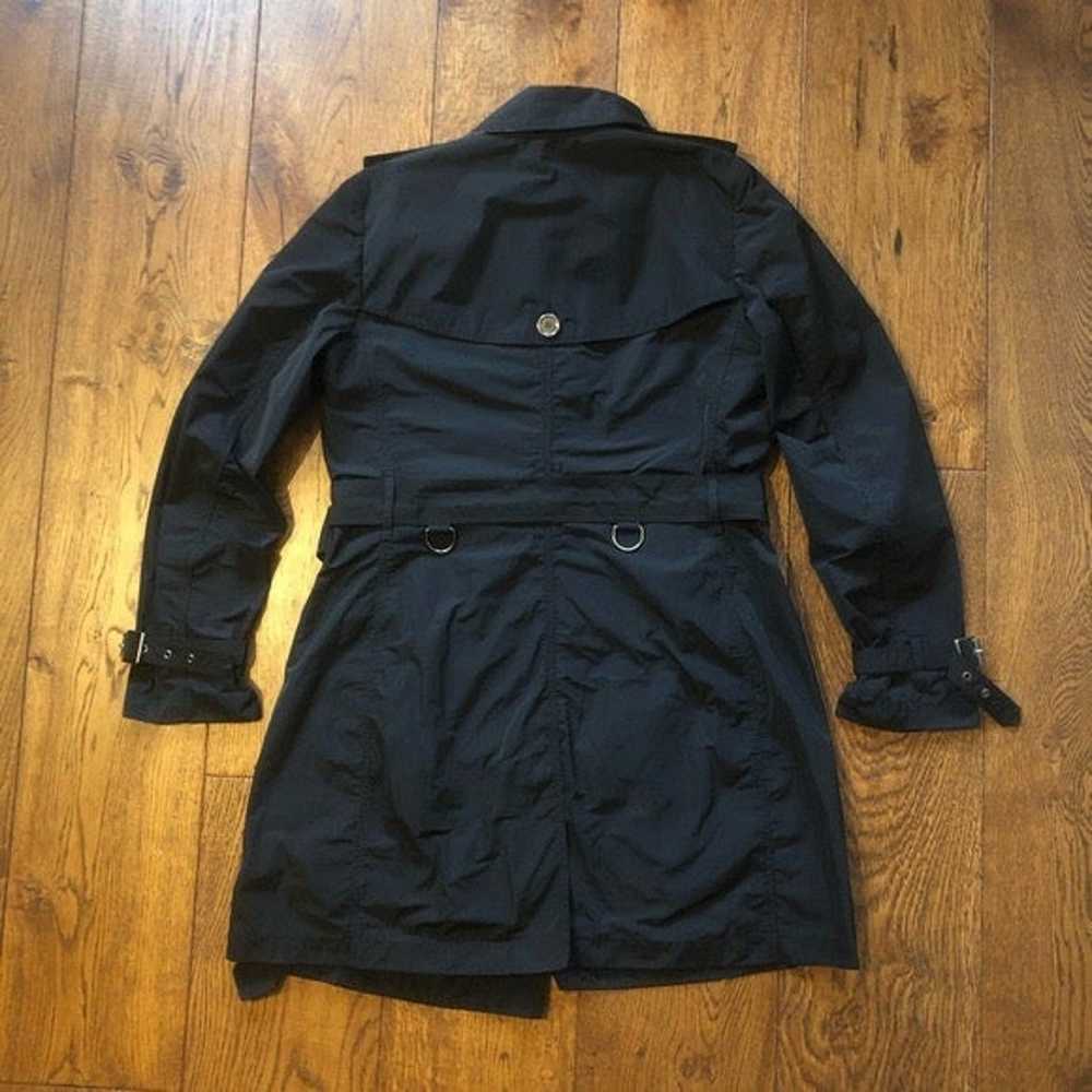 Burberry Black Trench Coat - image 8