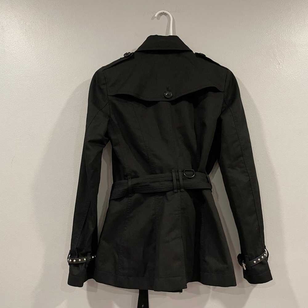Burberry Brit Double Breasted Short Trench Coat B… - image 5