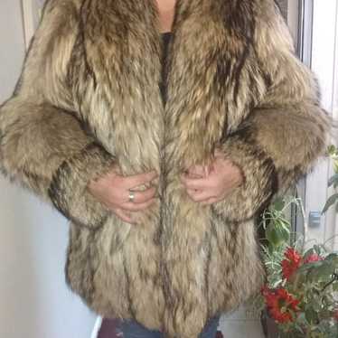 Raccoon furcoat - image 1