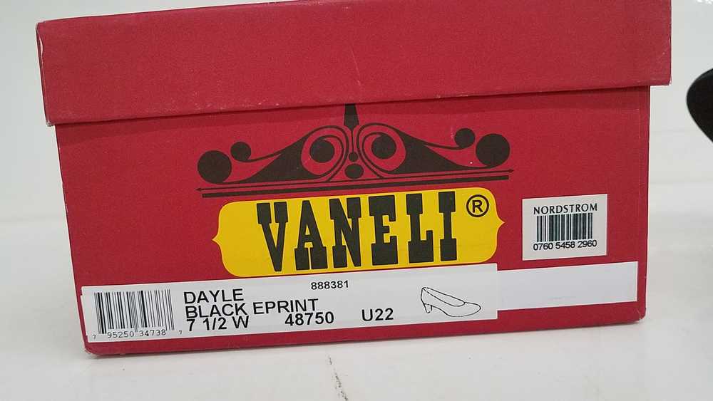 Vaneli Dayle Black Heels IOB Size 7.5W - image 7