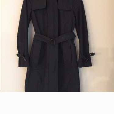 Burberry hooded trench coats
