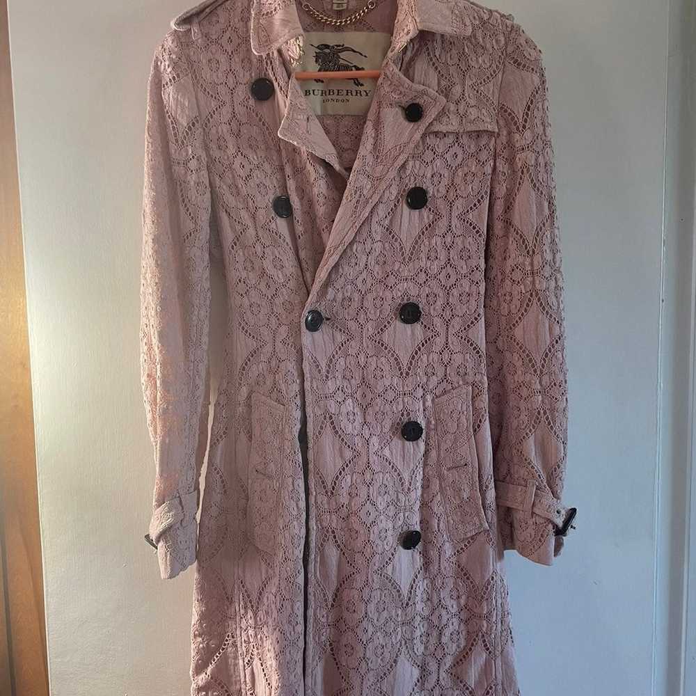 Burberry London Trench Coat pink size usa 4 ita38 - image 2
