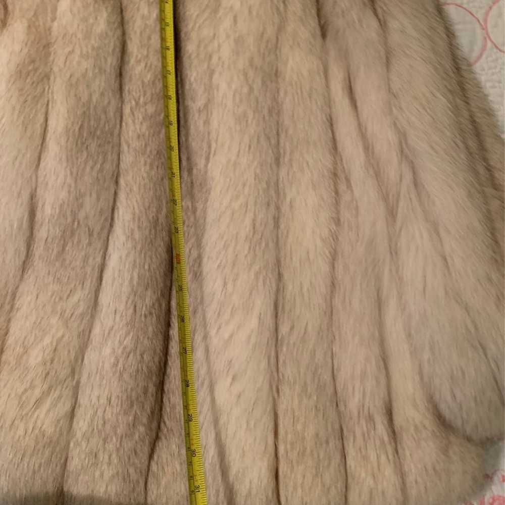 Silver fox fur jacket - image 11