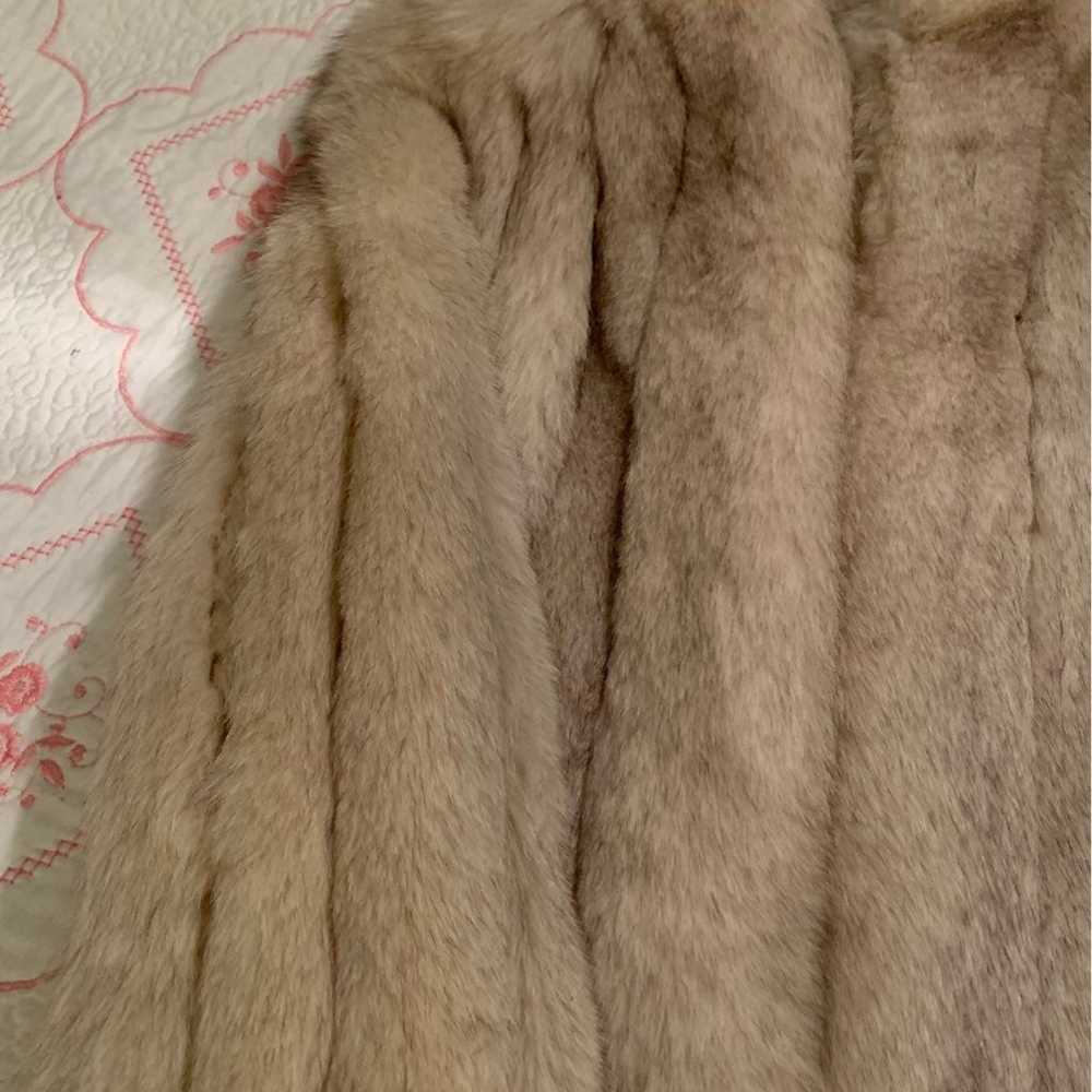 Silver fox fur jacket - image 2
