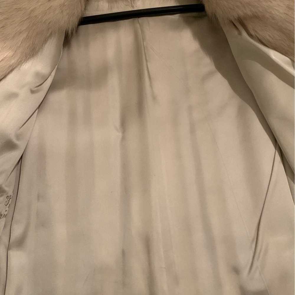 Silver fox fur jacket - image 3
