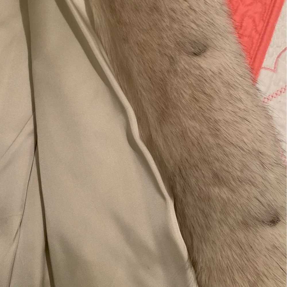 Silver fox fur jacket - image 4