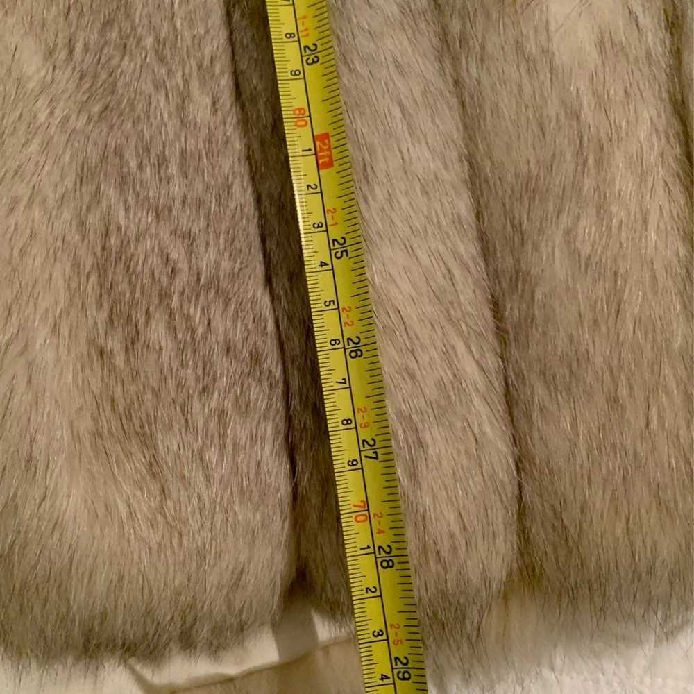 Silver fox fur jacket - image 8