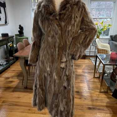 Chic Feathery Fur Coat! Movie Star vibes! - image 1