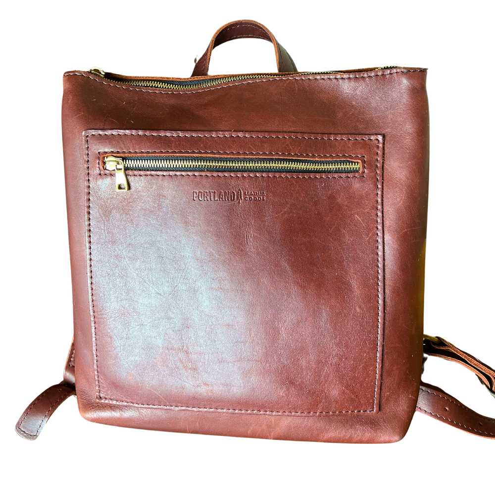 Portland Leather 'Almost Perfect' Tote Backpack - image 1