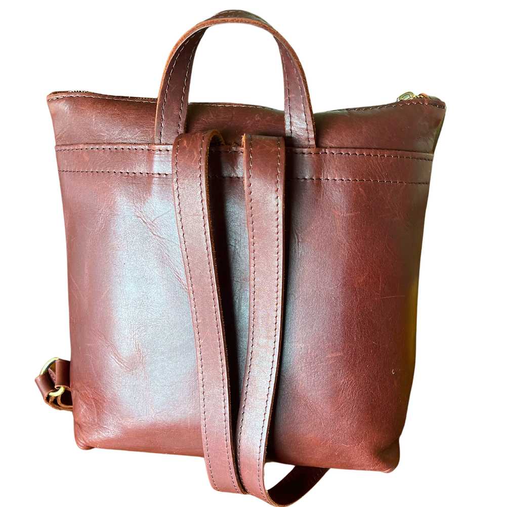 Portland Leather 'Almost Perfect' Tote Backpack - image 3