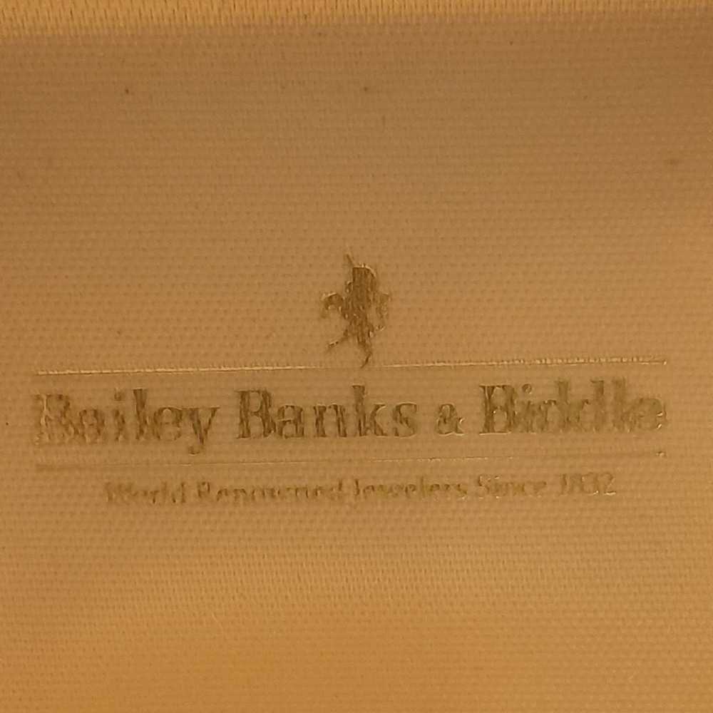 Bailey Banks & Biddle Blue Sapphire & Diamond 14K… - image 4