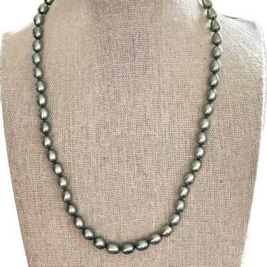 Honora Green Pearl Necklace