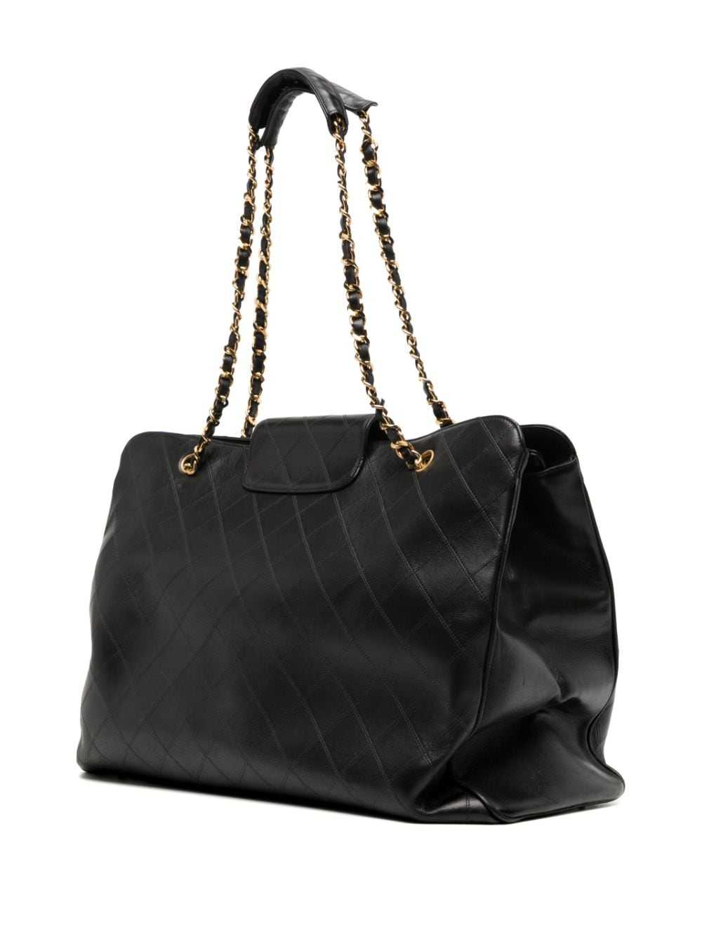 CHANEL Pre-Owned 1997 Supermodel tote bag - Black - image 3