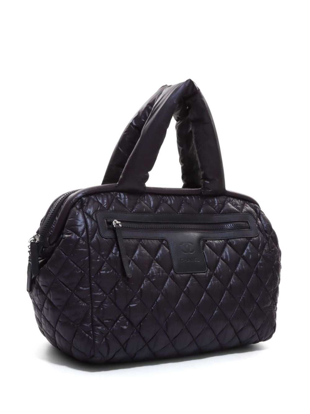 CHANEL Pre-Owned 2012 Coco Cocoon tote bag - Black - image 3