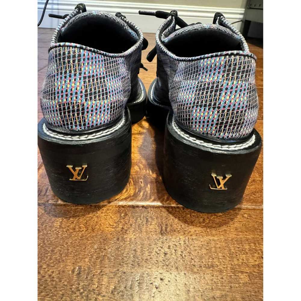 Louis Vuitton Lv Beaubourg leather lace ups - image 3