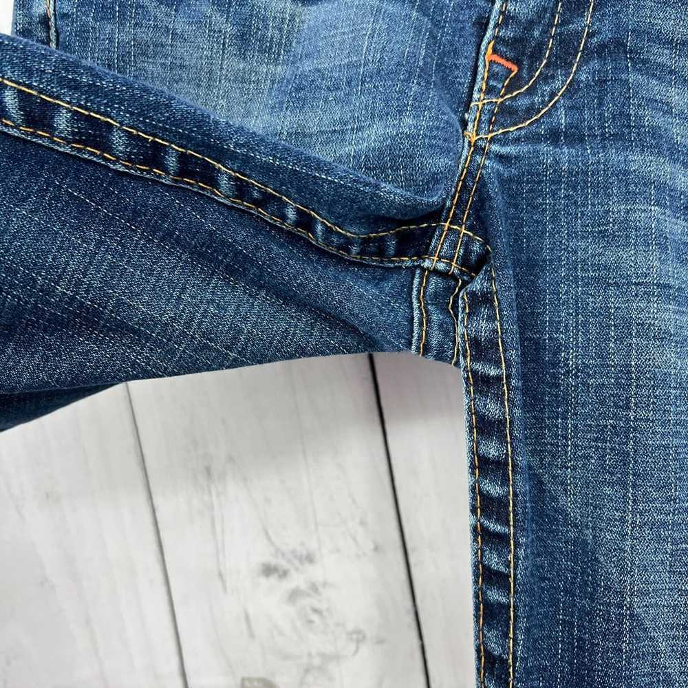 Y2K True Religion JULIE Skinny Jeans SIZE 29 (30x… - image 5