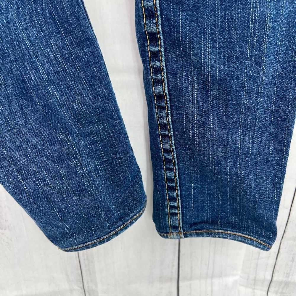 Y2K True Religion JULIE Skinny Jeans SIZE 29 (30x… - image 7