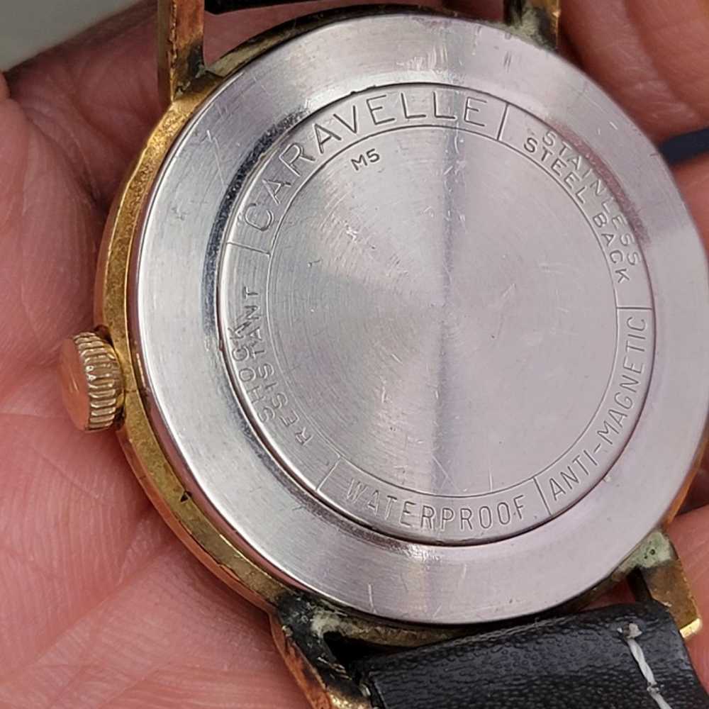 caravelle wrist watch - image 3