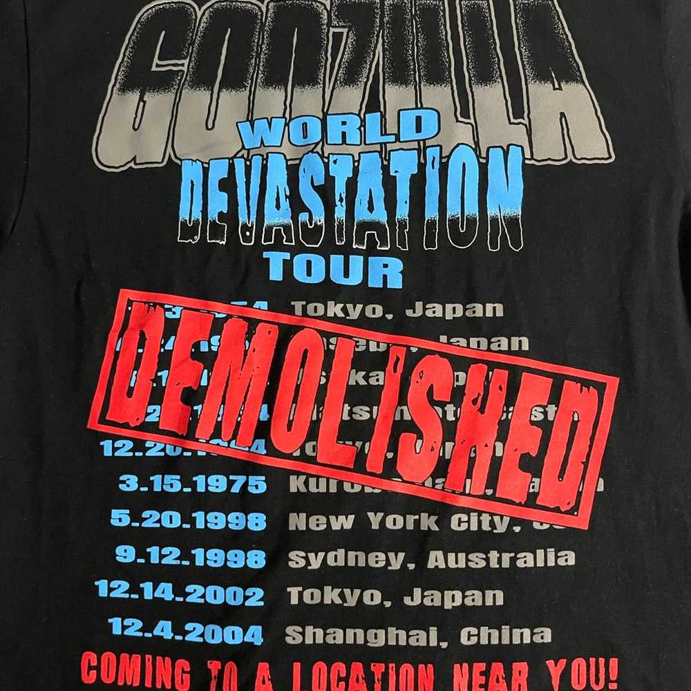 Godzilla World Devastation Tour T-Shirt - image 7