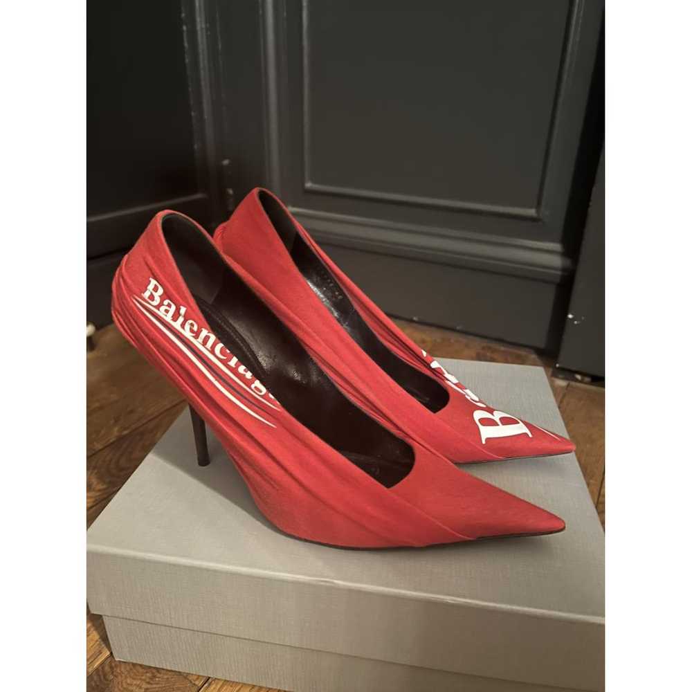 Balenciaga Cloth heels - image 2