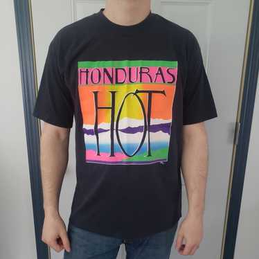 80s/90s Black and Neon Graphic Tee