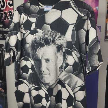 Vintage Rod Stewart All Over Print Soccer shirt - image 1