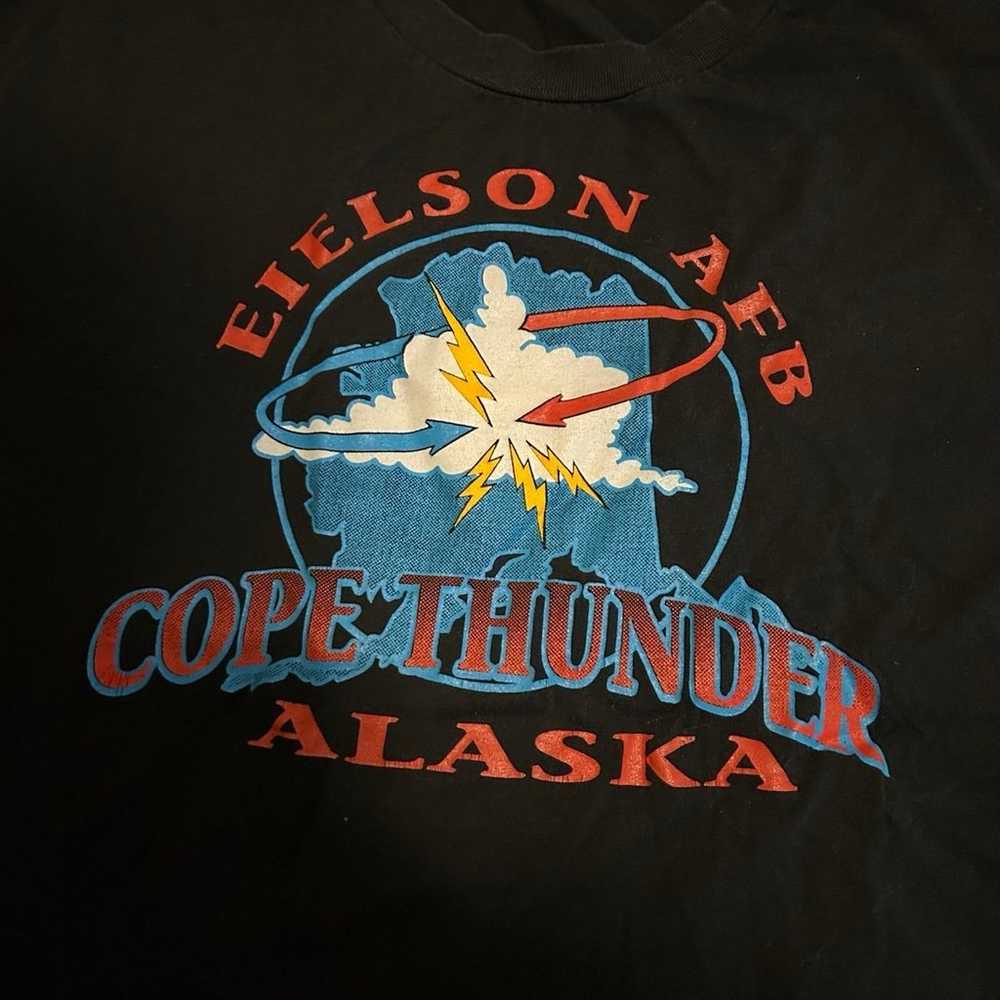 Vintage Air Force base T-shirt - image 2