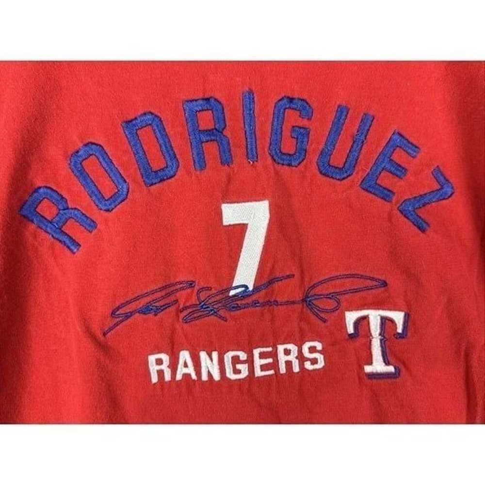 Texas Rangers Lee Sport MLB Ivan Rodriguez #7 Shi… - image 2