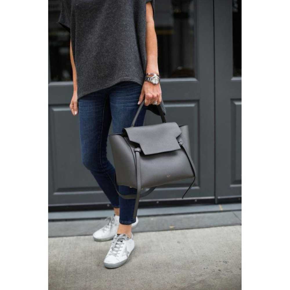 Celine Trapèze leather handbag - image 7