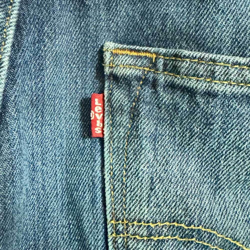 Vintage Men’s Levi 501 Buttonfly Jeans size 32”x3… - image 11