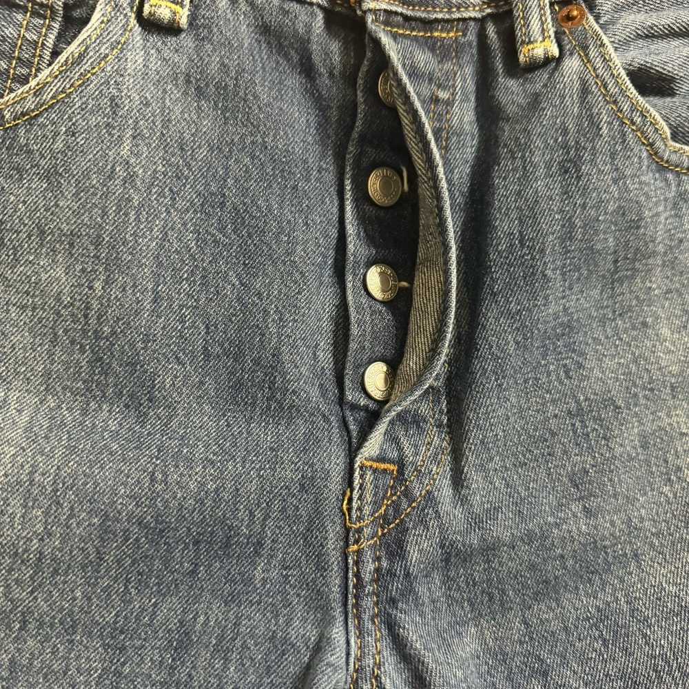 Vintage Men’s Levi 501 Buttonfly Jeans size 32”x3… - image 2