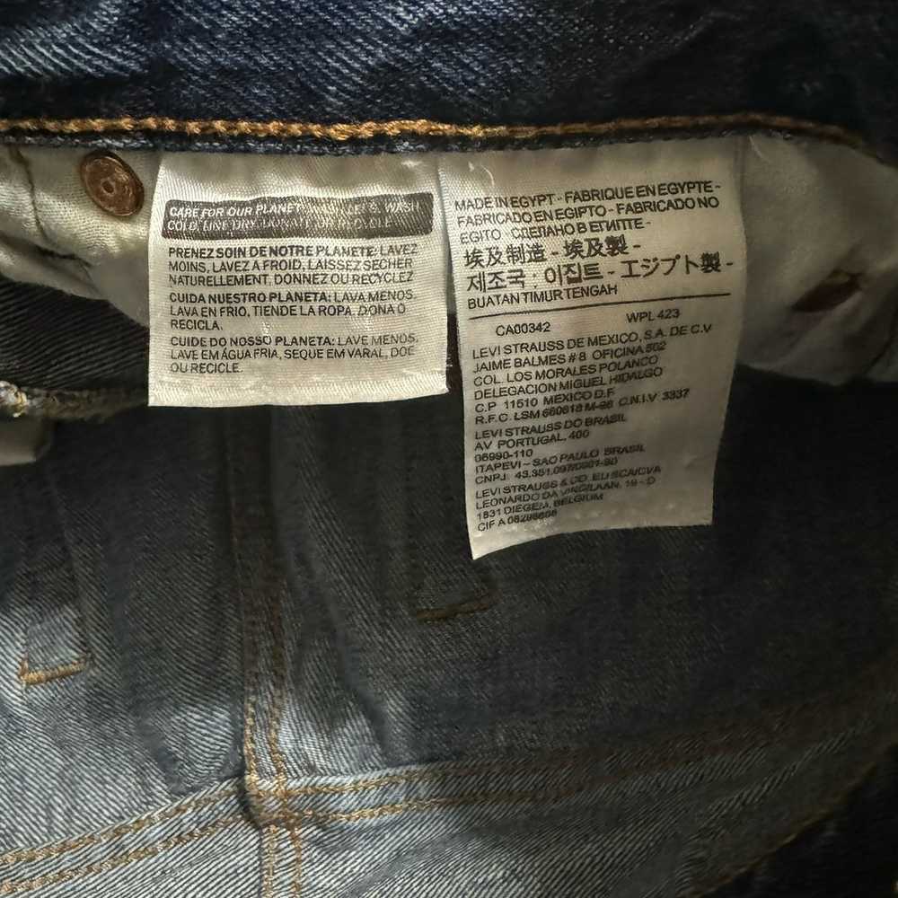 Vintage Men’s Levi 501 Buttonfly Jeans size 32”x3… - image 3