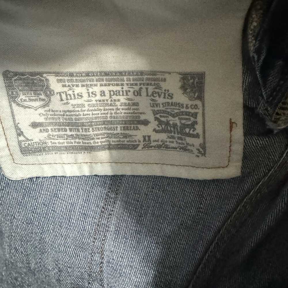 Vintage Men’s Levi 501 Buttonfly Jeans size 32”x3… - image 6