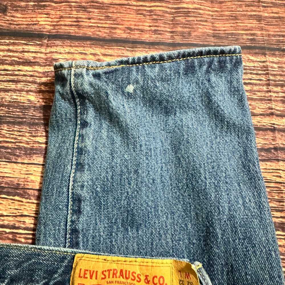 Vintage Men’s Levi 501 Buttonfly Jeans size 32”x3… - image 9