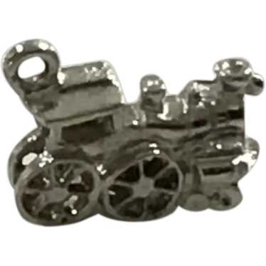 Sterling Silver Train Locomotive Engine Charm