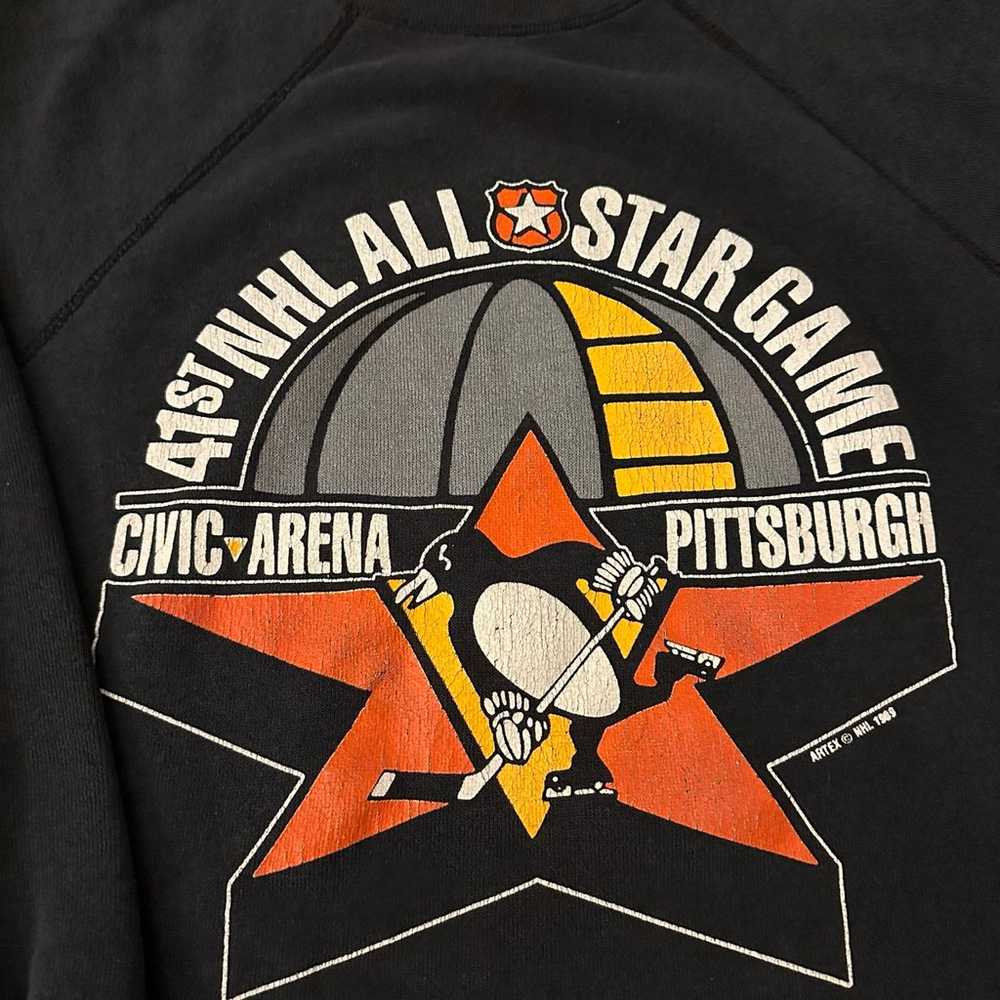 Vintage Pittsburgh Penguins sweater - image 2