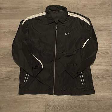 Nike 90s Black Windbreaker Jacket - image 1