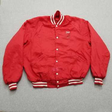 Vintage Butwin Jacket Mens Large Red Made In USA … - image 1