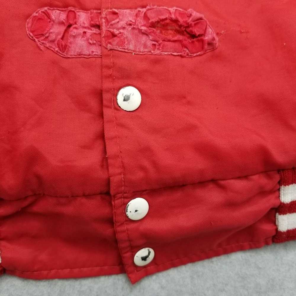 Vintage Butwin Jacket Mens Large Red Made In USA … - image 4