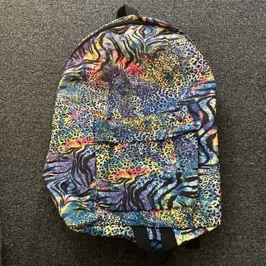 Tie Dye Animal Print Colorful Backpack