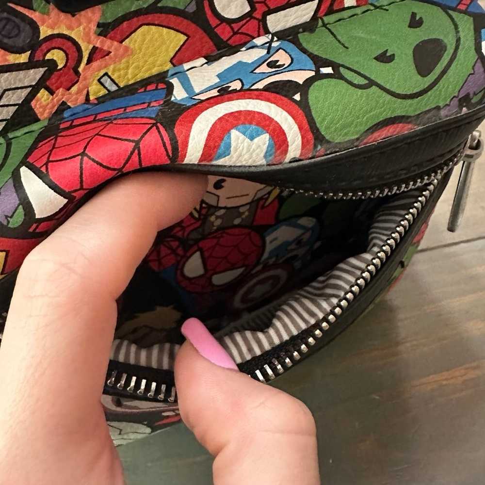 Marvel Loungefly Avengers Mini Backpack Like New - image 7