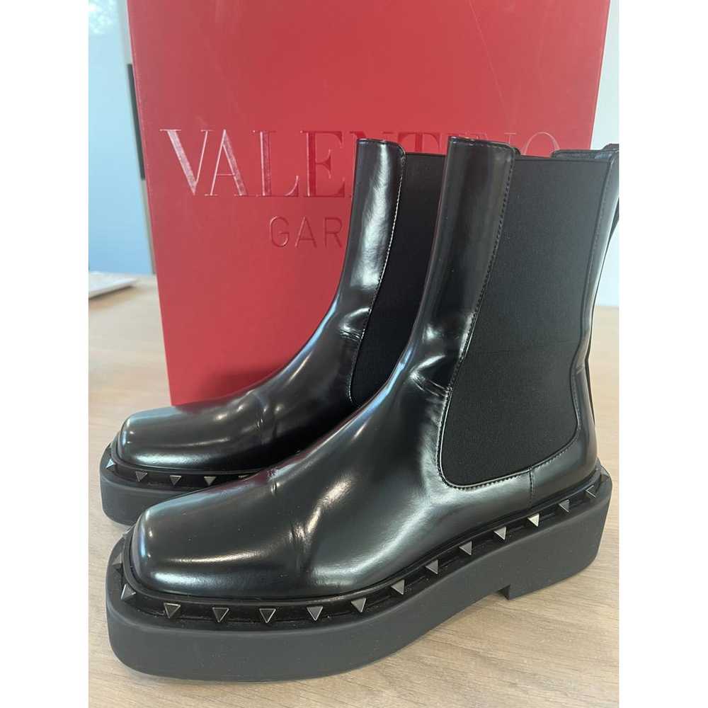 Valentino Garavani Rockstud patent leather boots - image 5