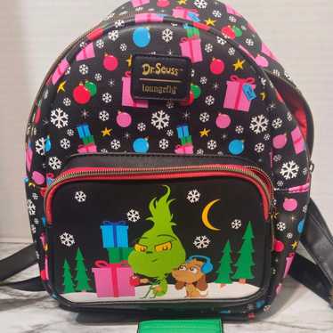 Loungefly Dr. Seuss The Grinch Mini Backpack