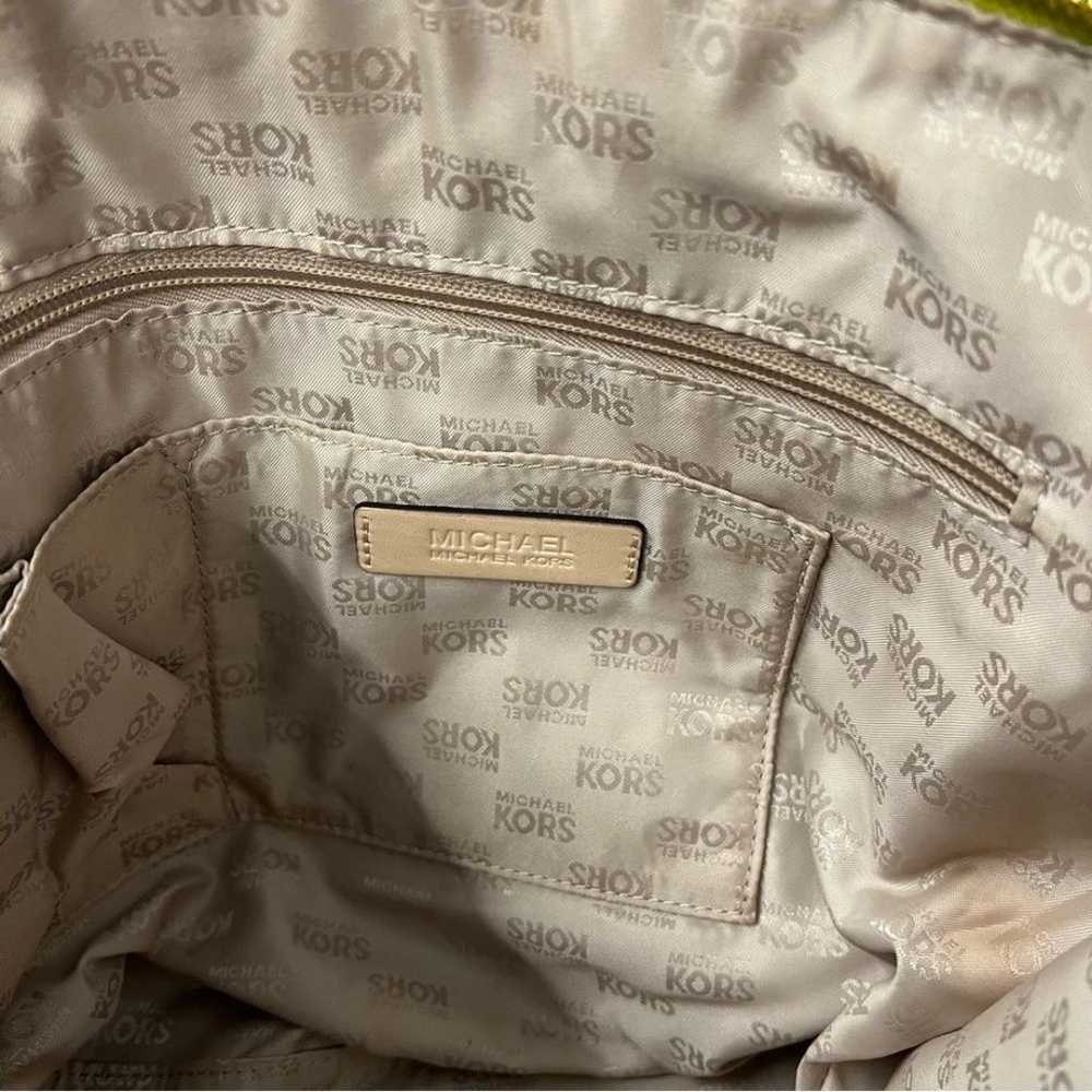 Michael Kors Full Zip Shoulder Tote Bag - image 9