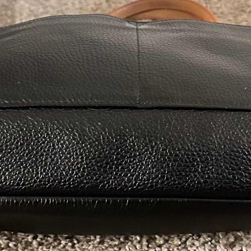 Valentina Italian Pebbled Leather Shoulder Bag - image 4