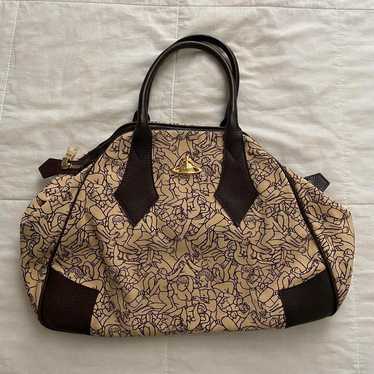 Vivienne Westwood Tan And Brown Bag - image 1