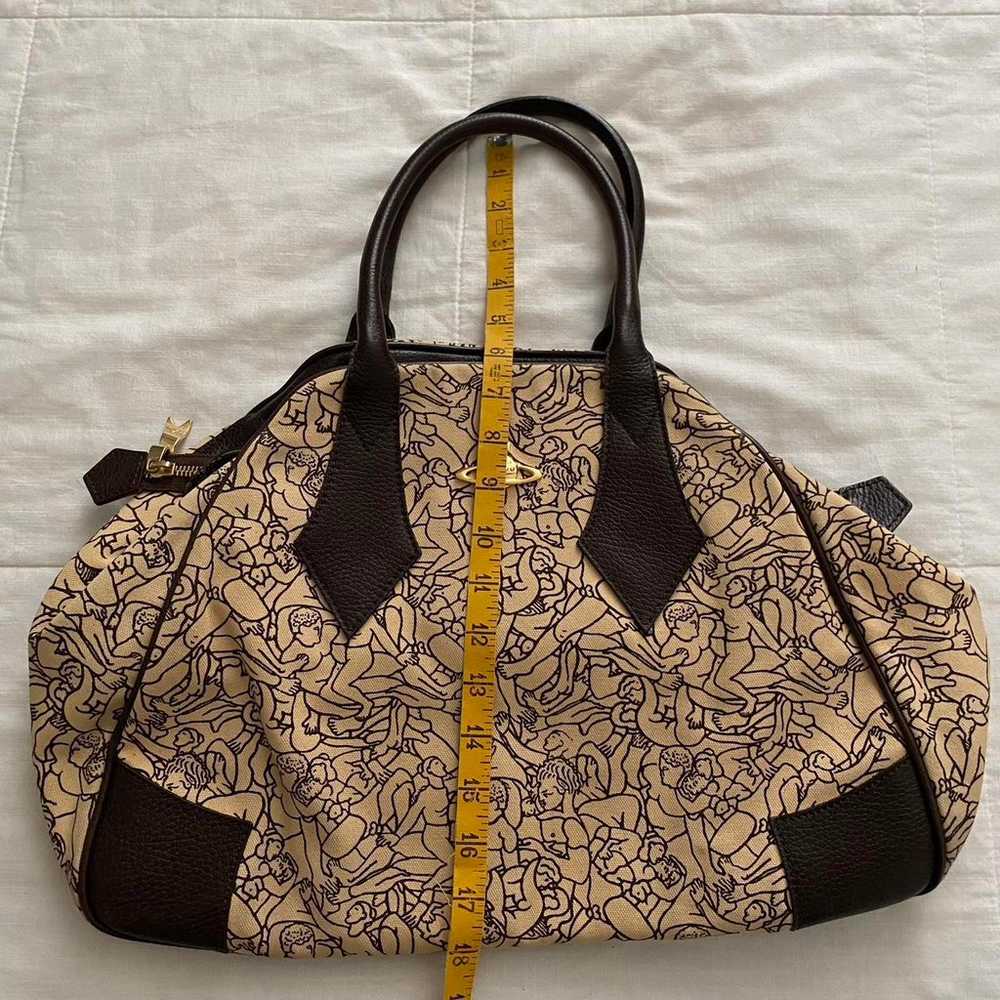 Vivienne Westwood Tan And Brown Bag - image 5